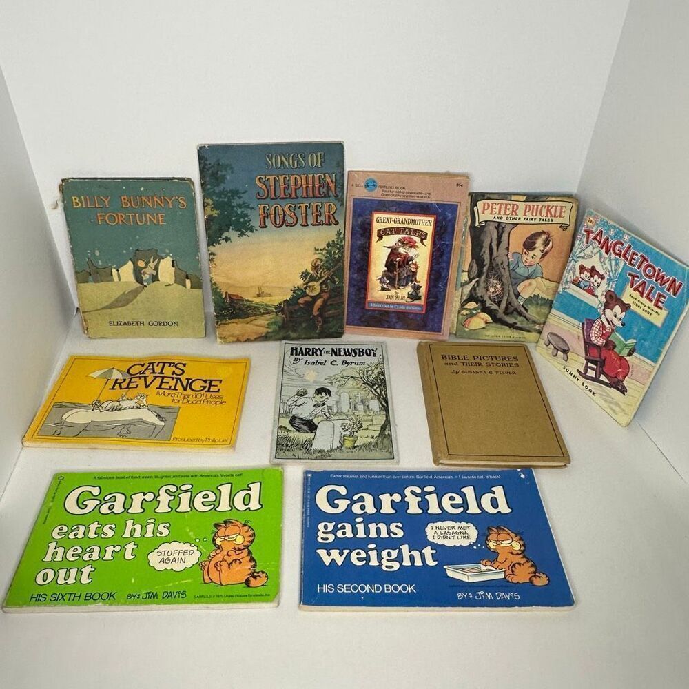 Lot of Vintage Books from 1920's-1980's
